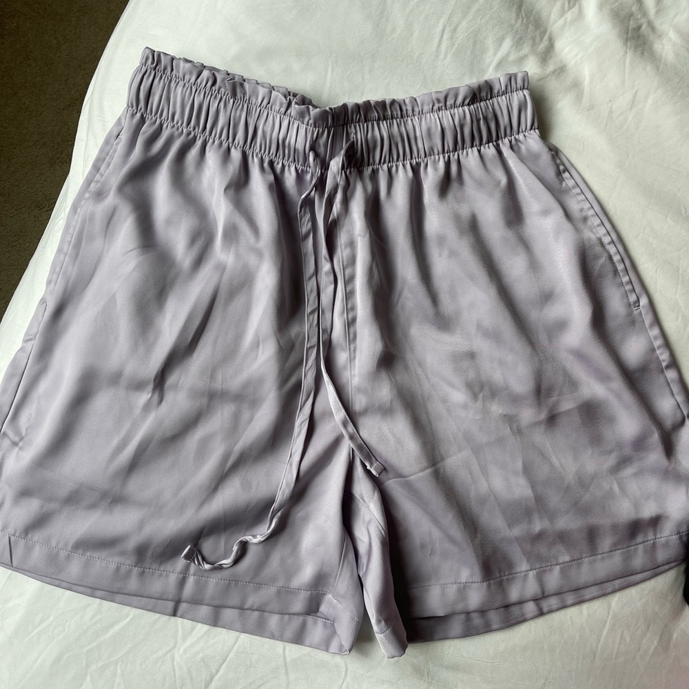 Uniqlo Satin Sleep Shorts (2)